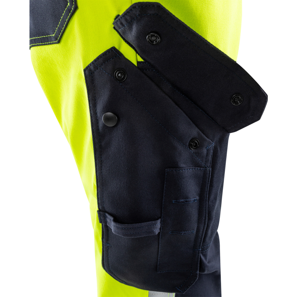 Flamestat high vis stretch bib'n'brace class 2 1169 ATHF