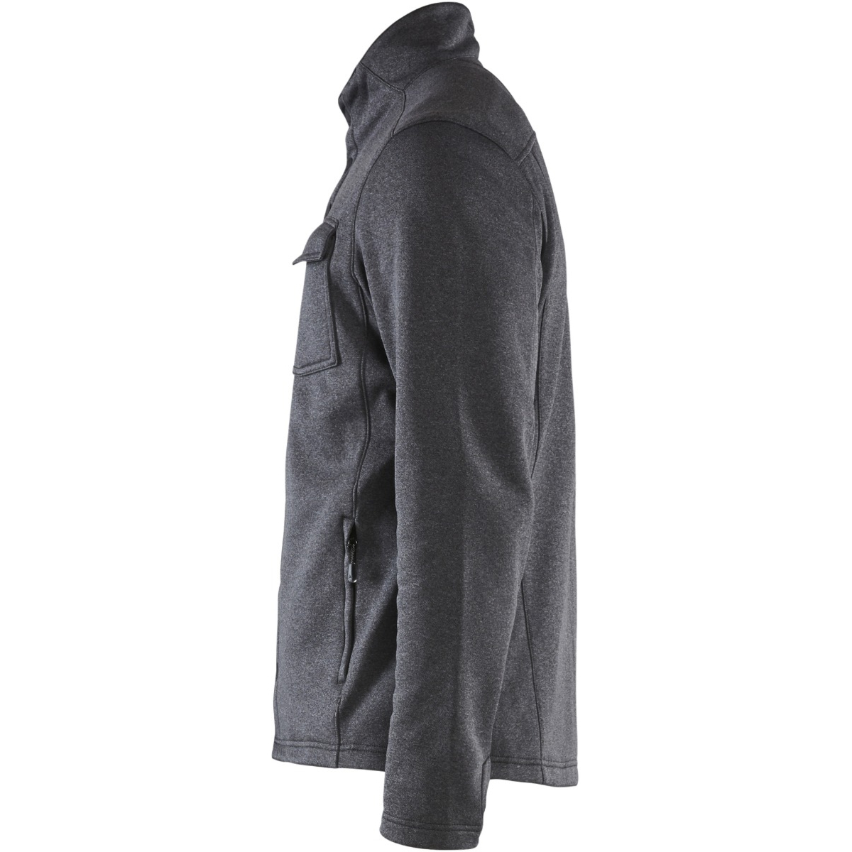 Hemdjacke aus Piqué-Fleece