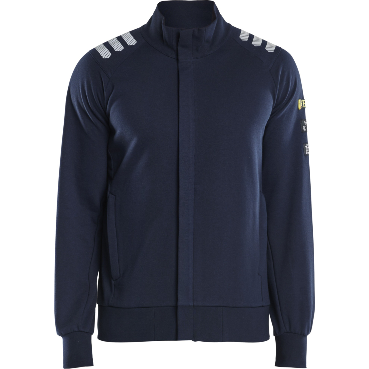 Flammhemmendes Sweatshirt mit durchgehendem Reißverschluss