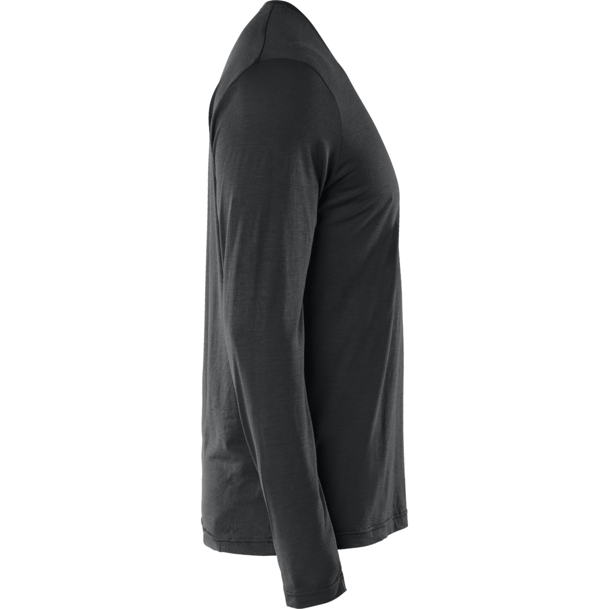 Langärmliges T-Shirt aus Merinowolle