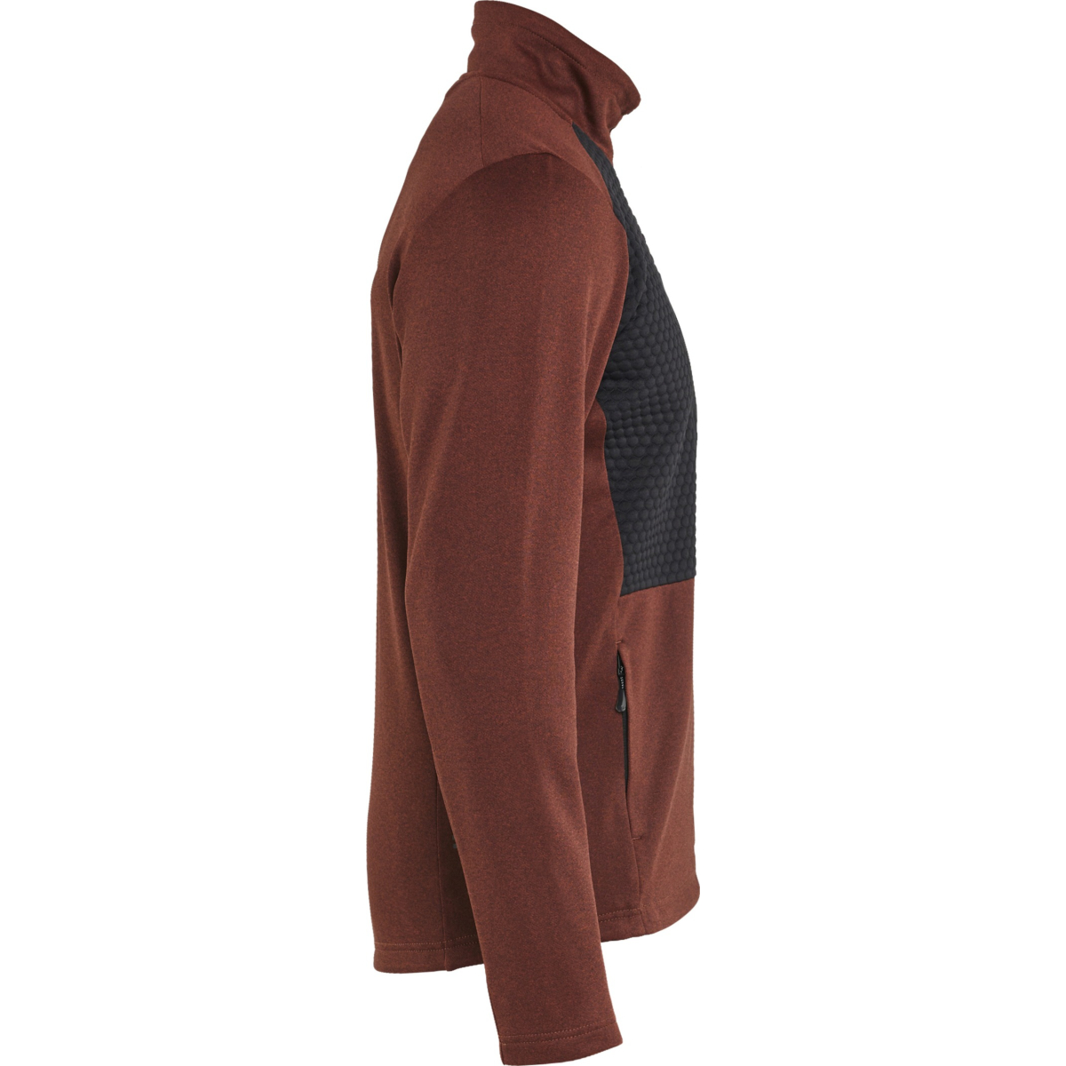 Sweatshirt mit durchgehendem Reißverschluss