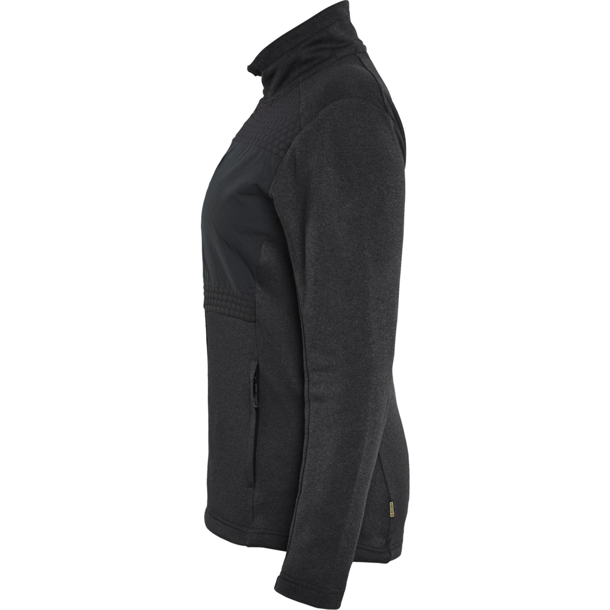 Sweatshirt mit durchgehendem Reißverschluss für Damen