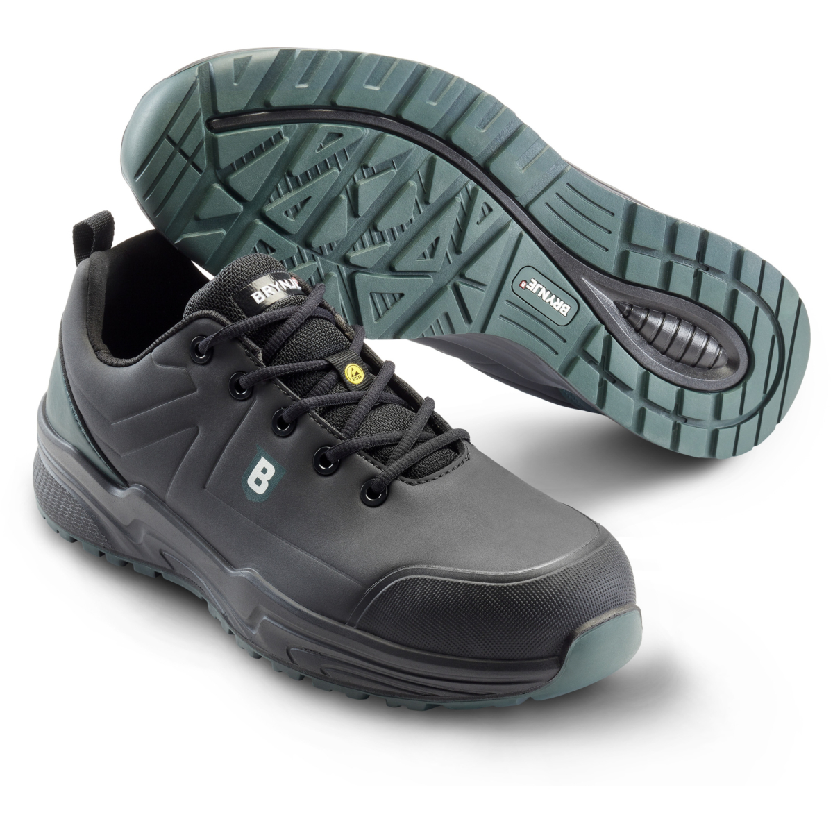 354 Grüner Arbeitsschuh