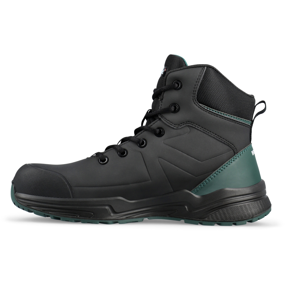 355 Grüner Working-Low-Stiefel