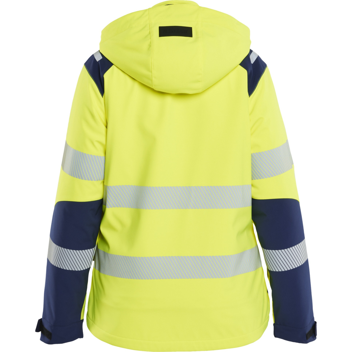 Leichte, gefütterte Hi-Vis-Winter-Softshelljacke für Damen