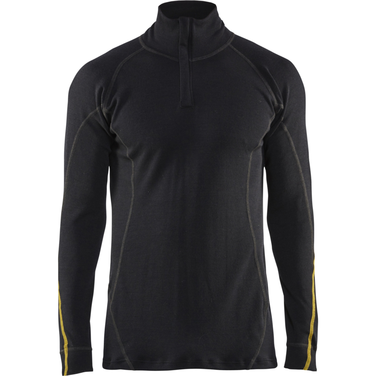 4796 Flame resistant underwear top half zip, 68% merino wool