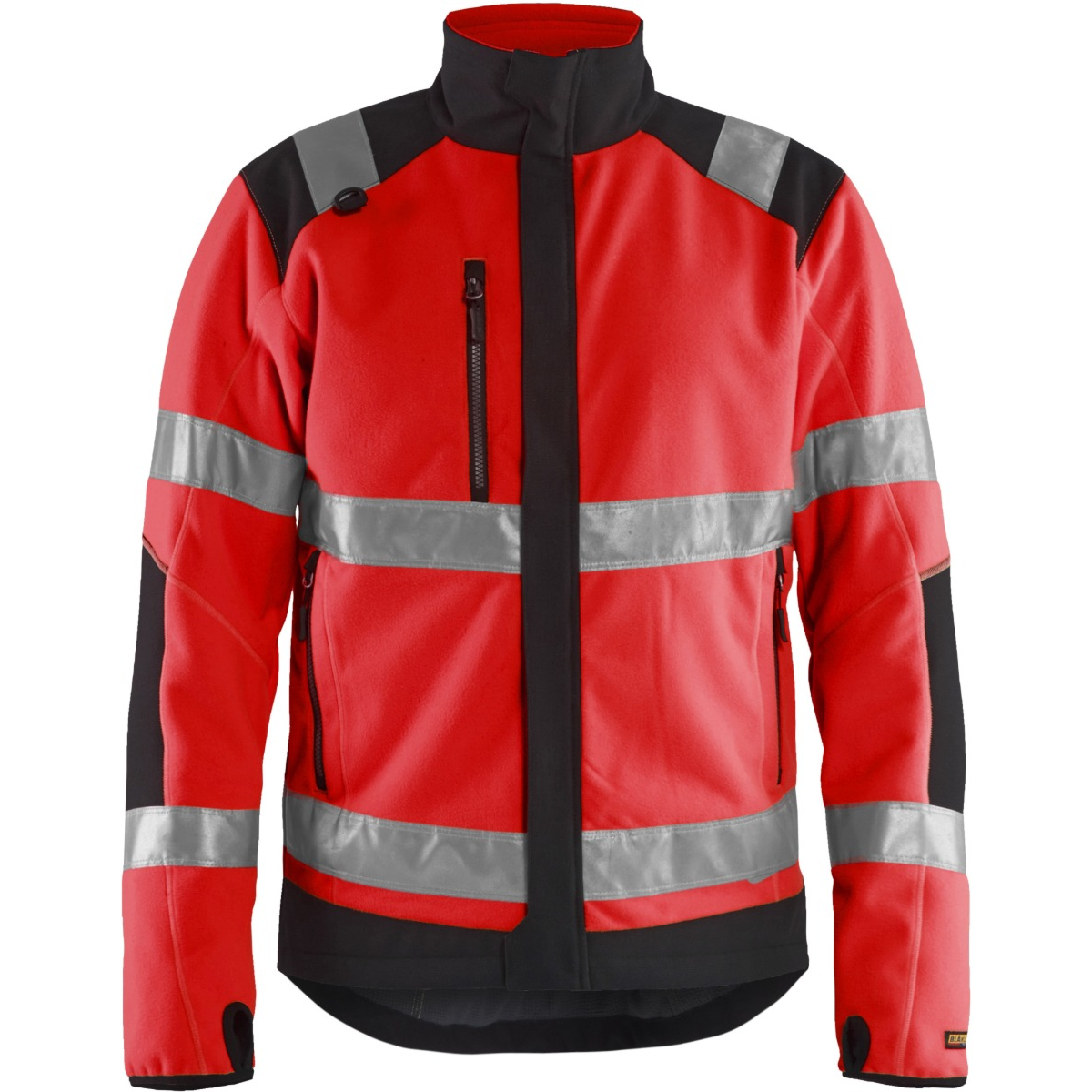 Hochsichtbare, winddichte Fleecejacke