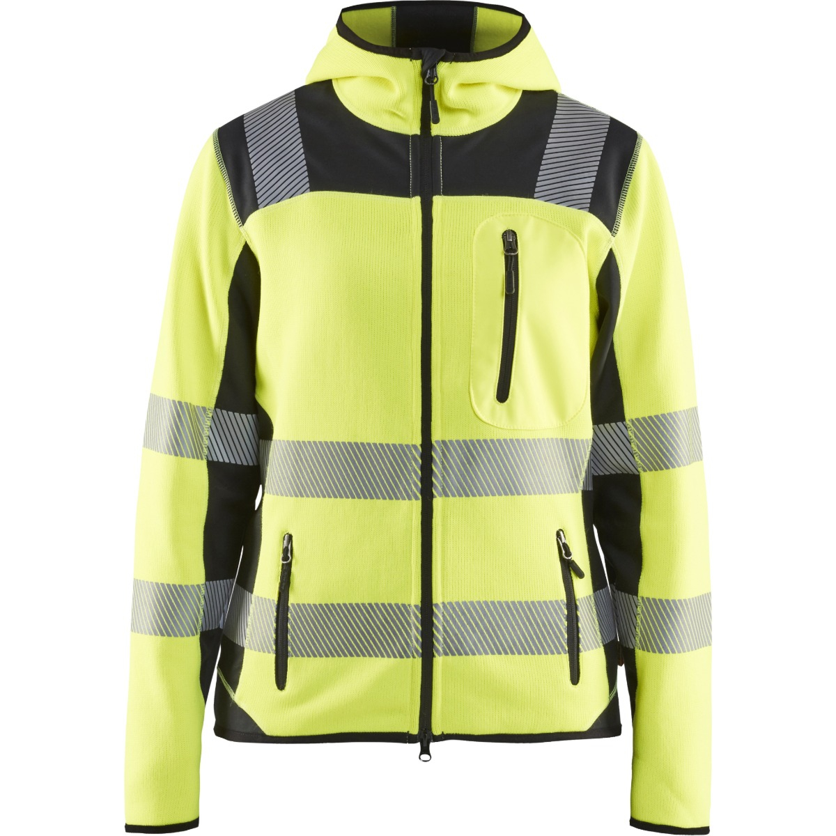 Damen-Hi-Vis-Strickjacke