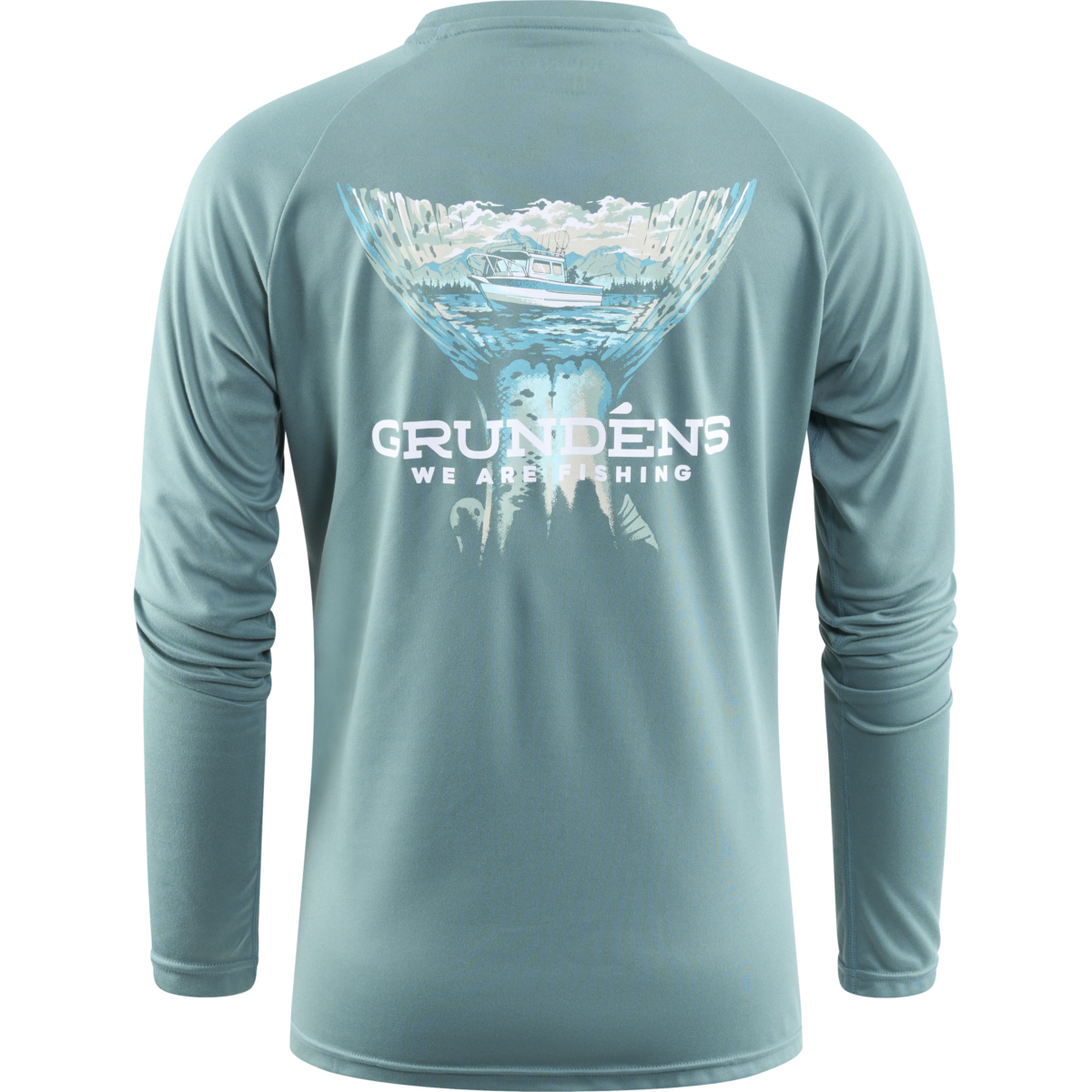 Women’s Salmon Tailscape UPF50 Long-Sleeve Tee