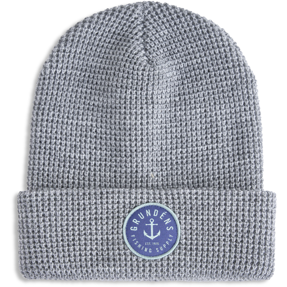 Anchor Waffle Beanie