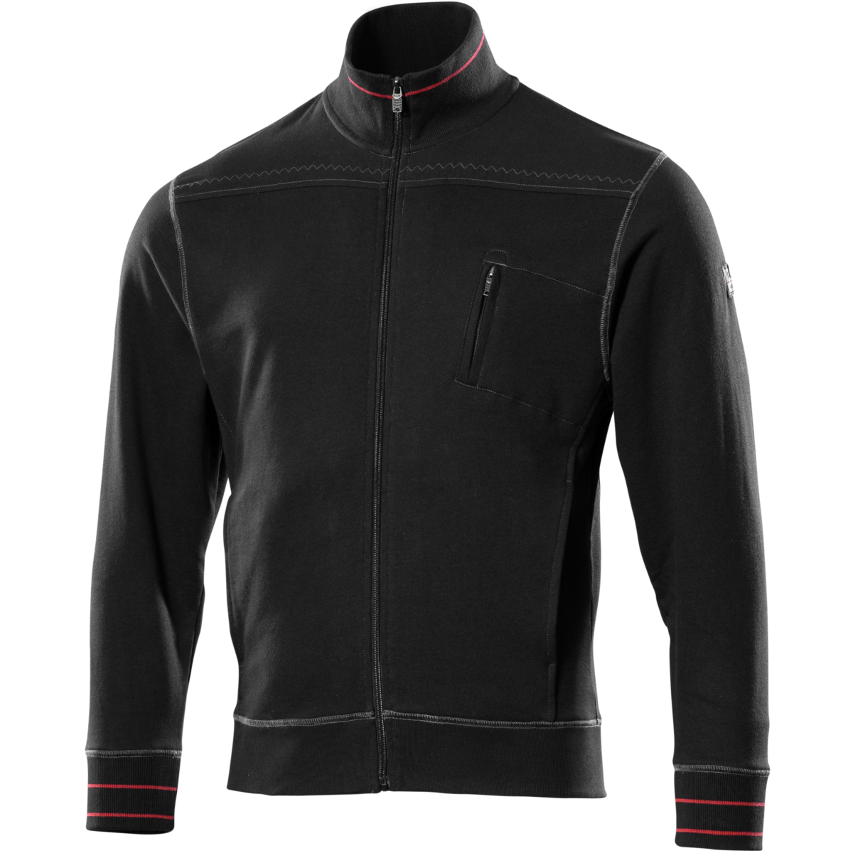 Sweatshirt mit Reißverschluss