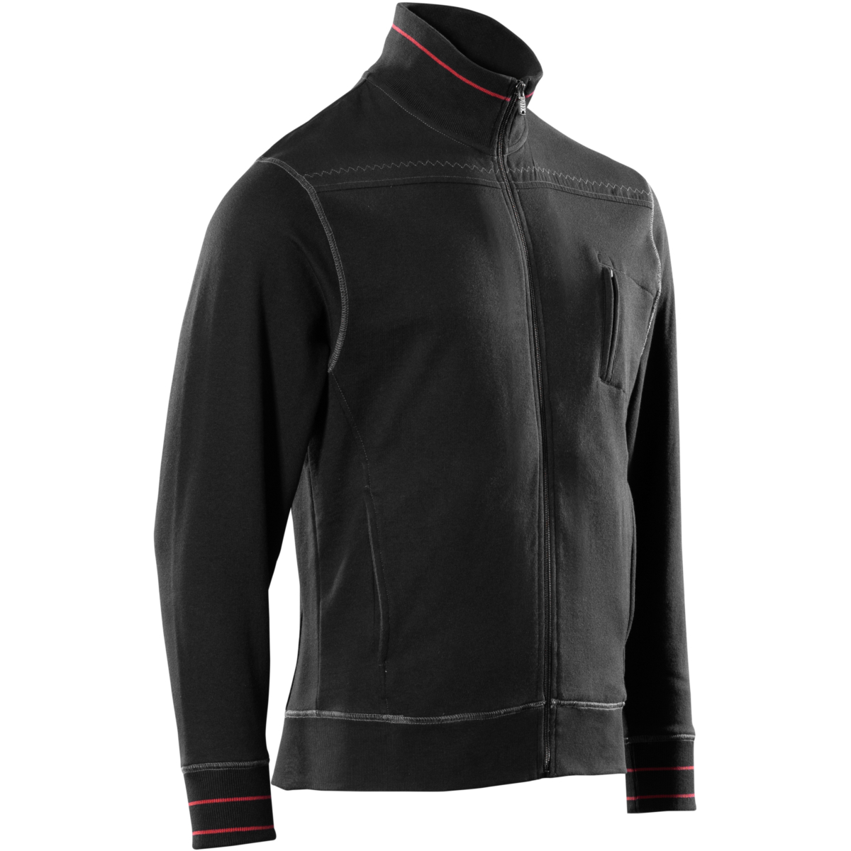 Sweatshirt mit Reißverschluss