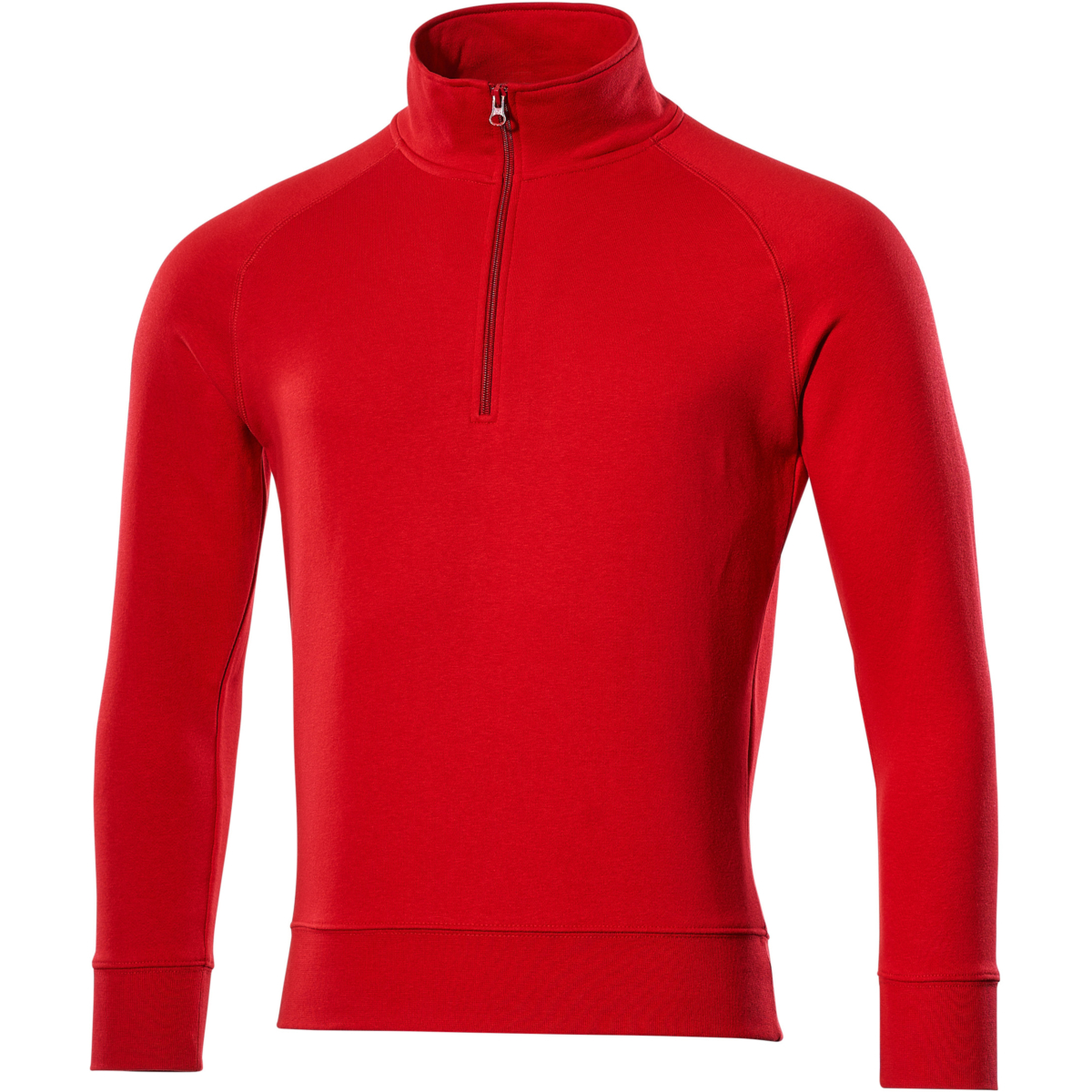 Sweatshirt mit halbem Reißverschluss