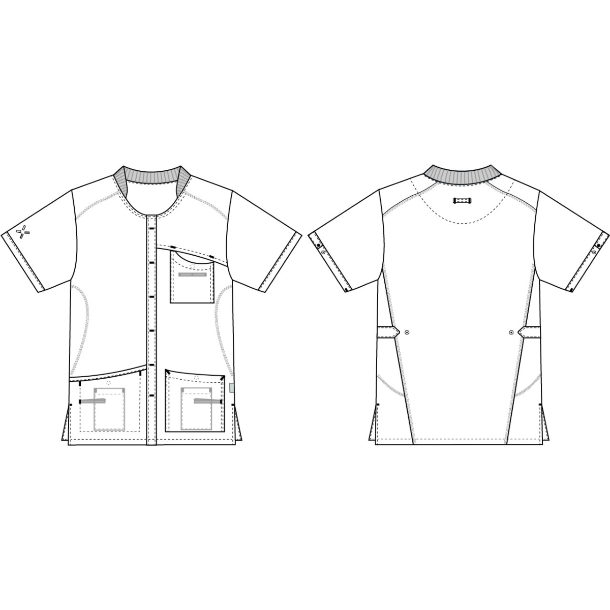 Unisex-Tunika, sportlich