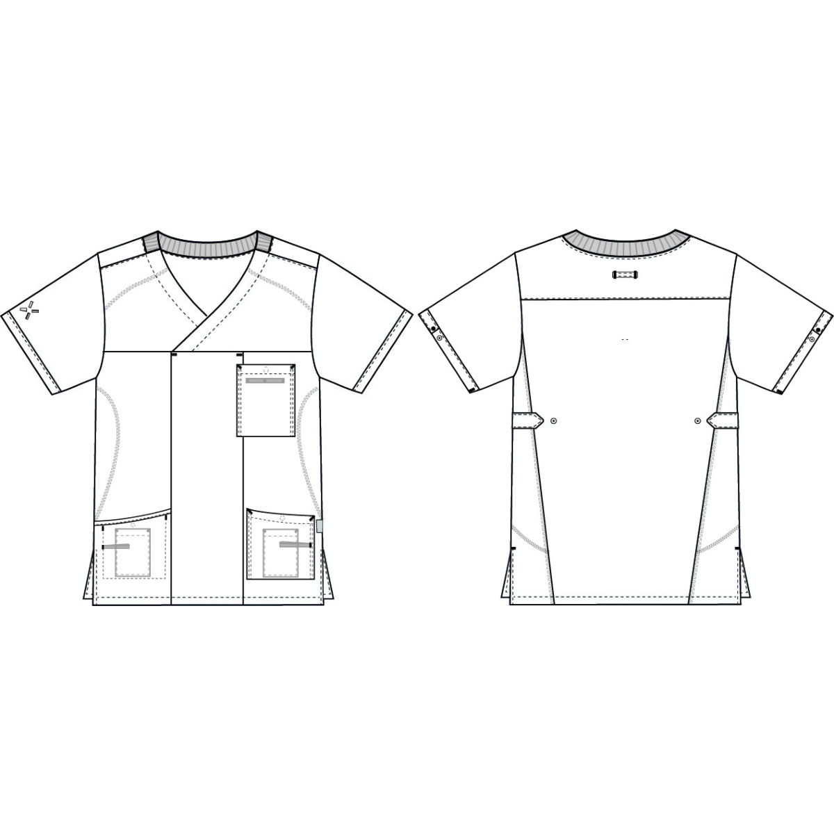 Unisex-Kittel, sportlich