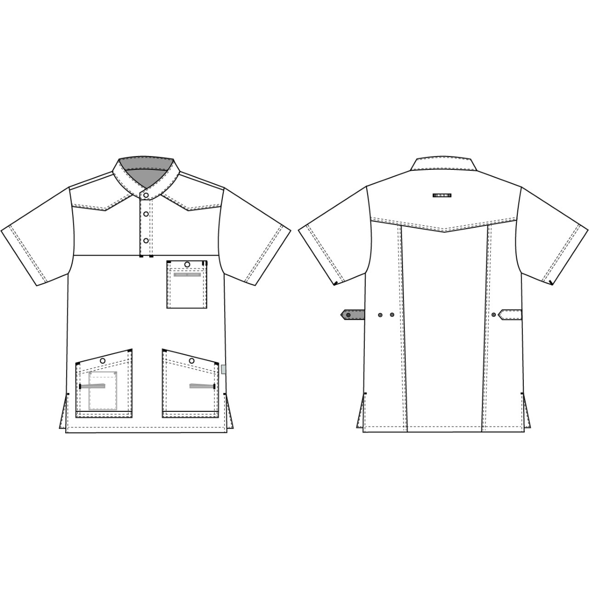 Unisex-Kittel, Flair