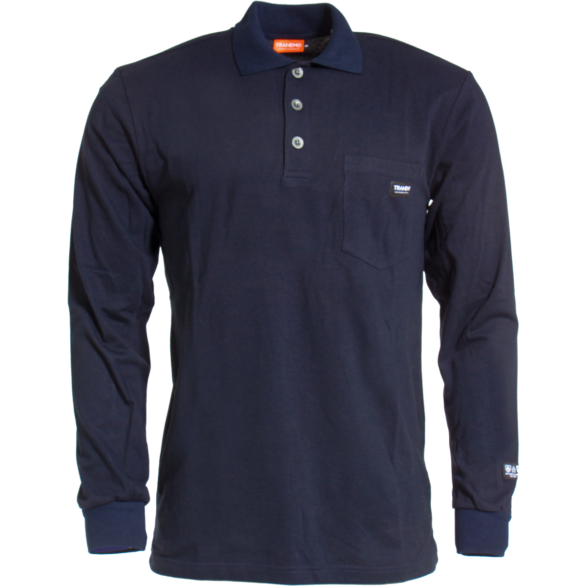 Flammhemmendes Poloshirt, lange Ärmel