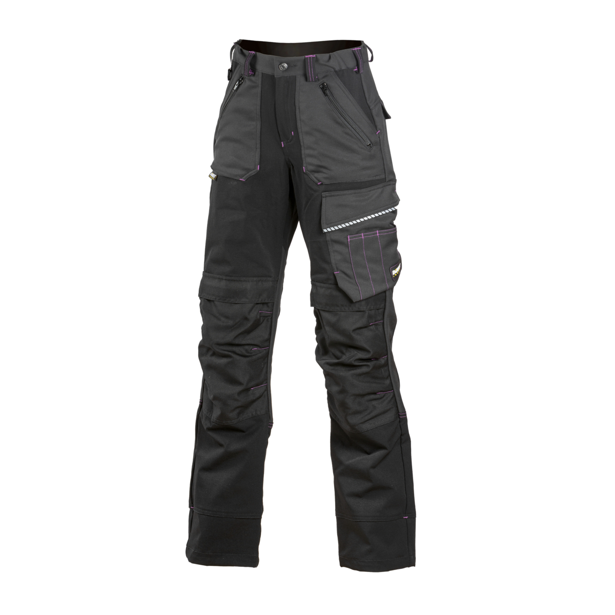 Damen-Superstretch-Hose mit Kniepolstertaschen 6143