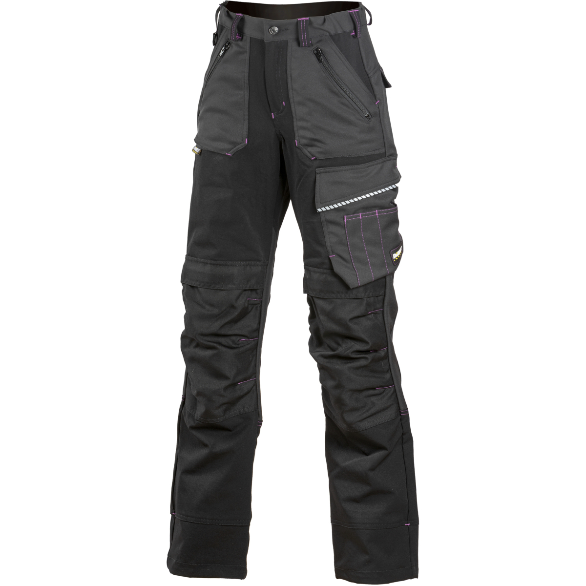Damen-Superstretch-Hose mit Kniepolstertaschen 6143