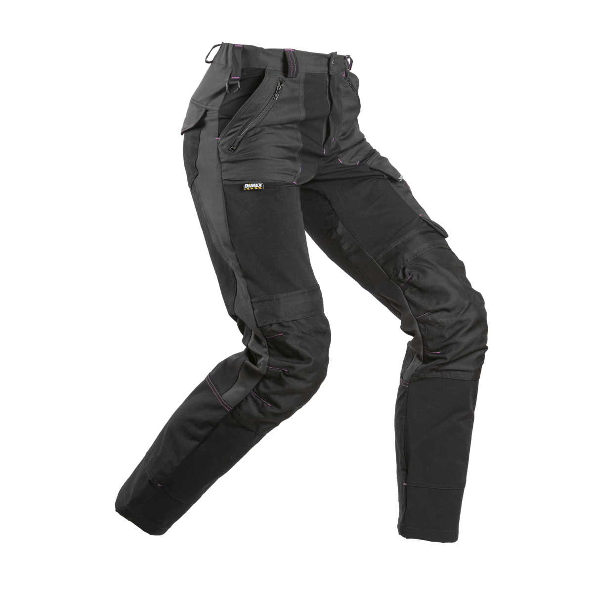 Damen-Superstretch-Hose mit Kniepolstertaschen 6143