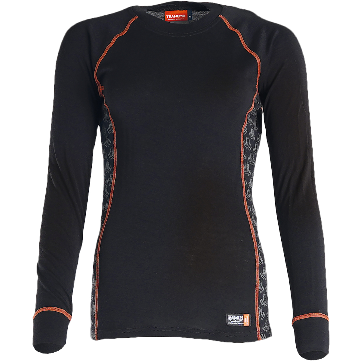 Flammhemmendes Damen-T-Shirt mit langen Ärmeln