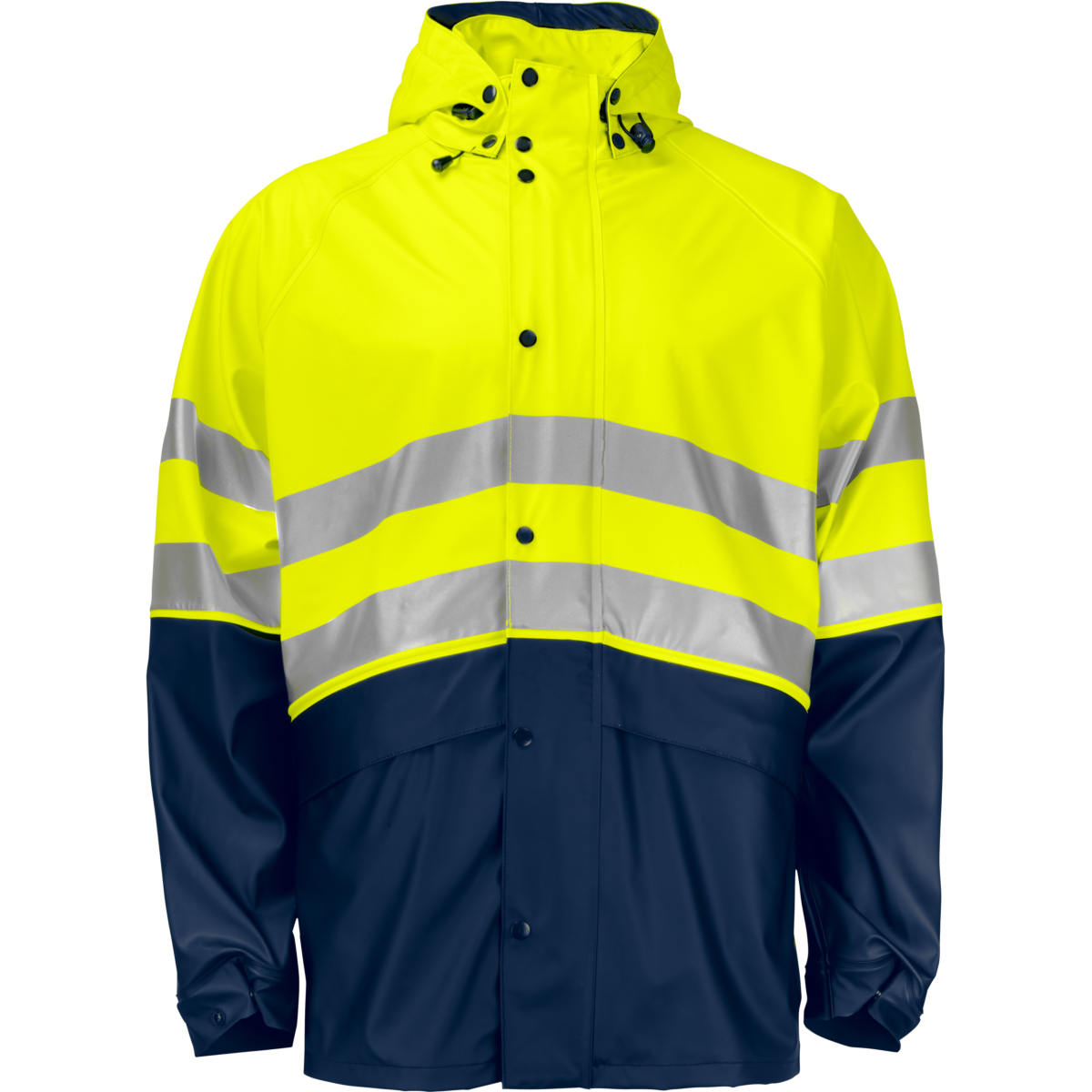 6431 Regenjacke kurz En Iso 20471 Klasse 3/2