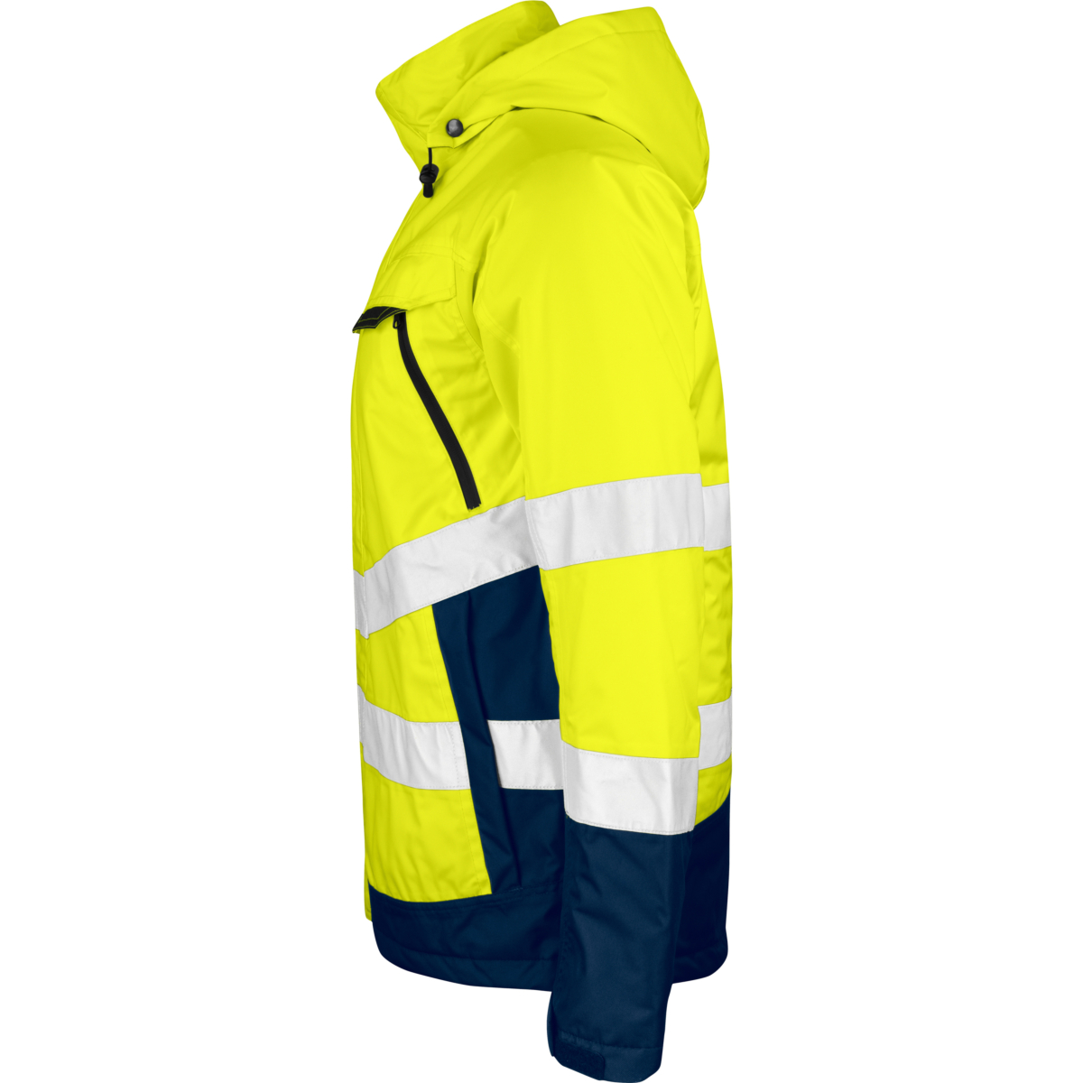 1383 Gefütterte Jacke Hi-Vis