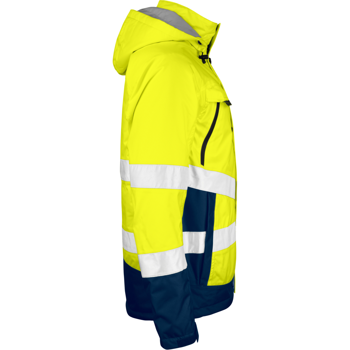 1383 Gefütterte Jacke Hi-Vis