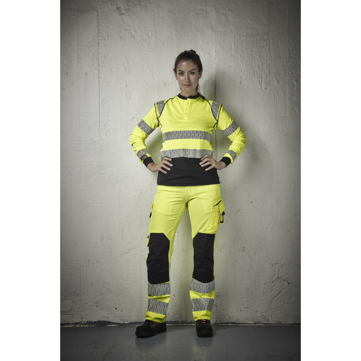 2271 Damen-Handwerkerhose Hi-Vis