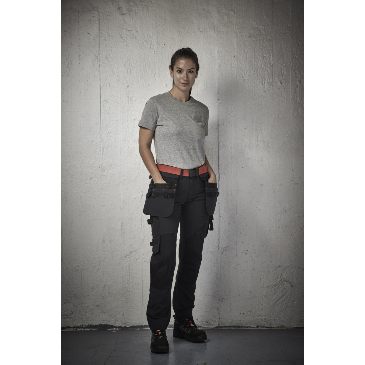 2371 Damen-Handwerkerhose Stretch