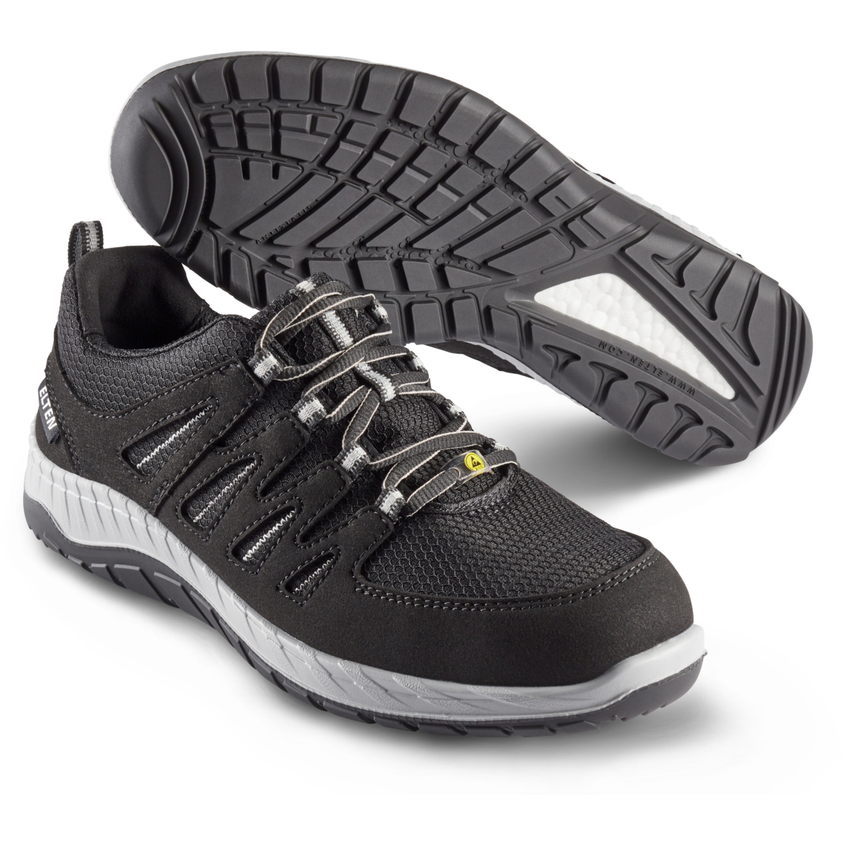 729461 Maddox Schwarz-Grau Low