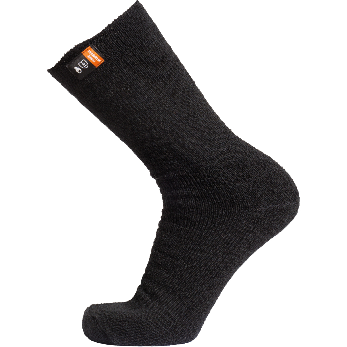 Flammhemmende Wollfrottee-Socke