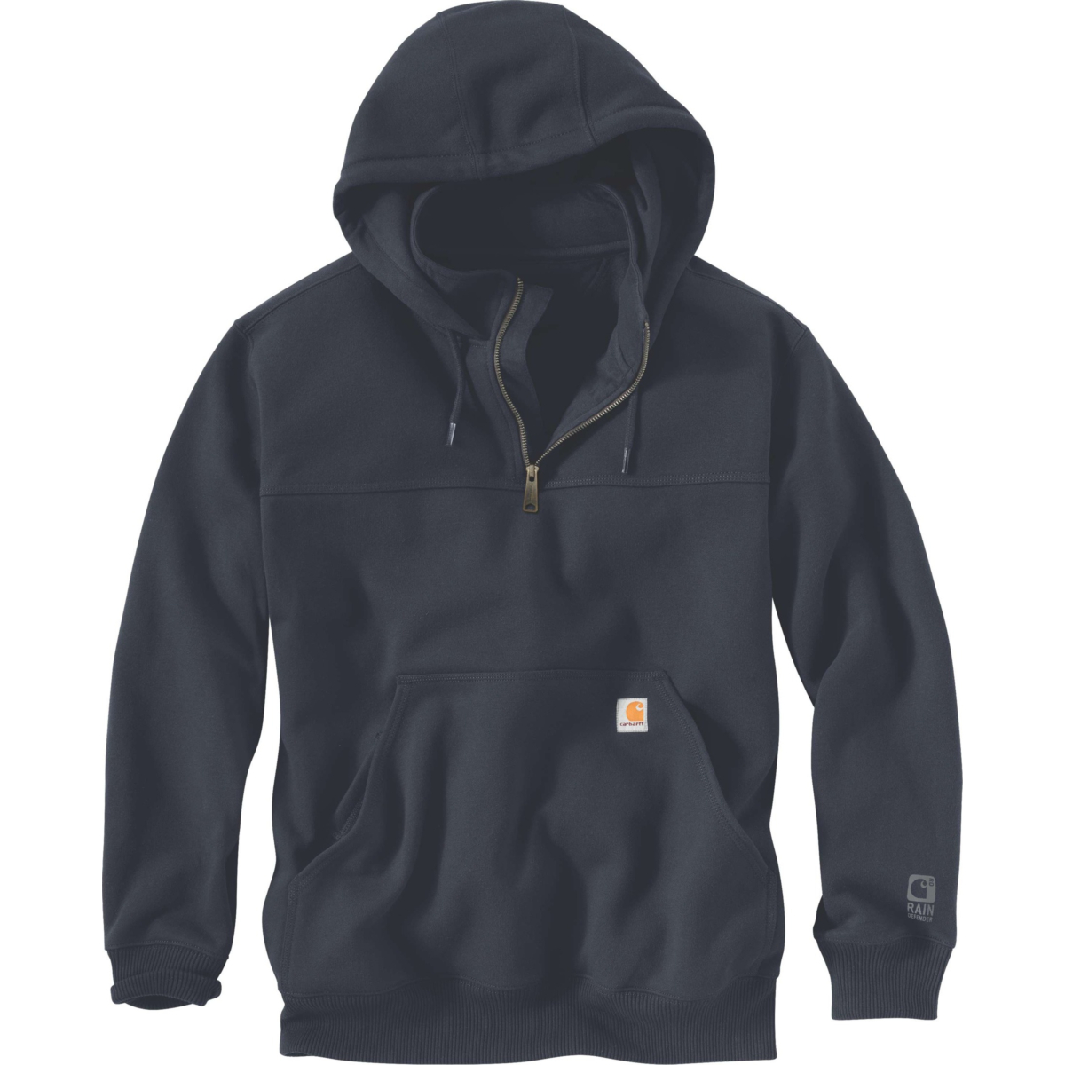 Schweres Rain Defender™-Sweatshirt mit Viertelreißverschluss und lockerer Passform