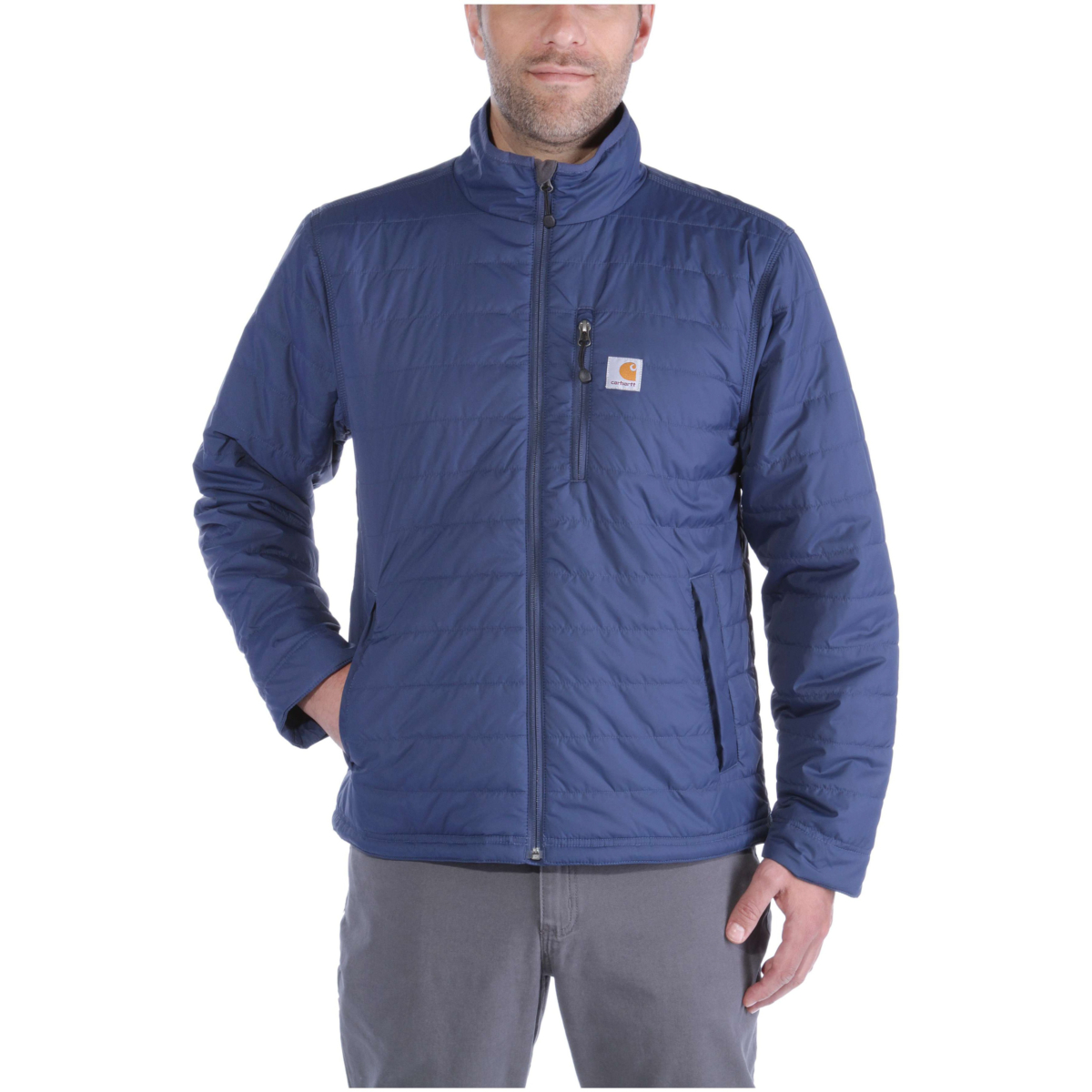 Leichte, isolierte Rain Defender®-Jacke mit entspannter Passform