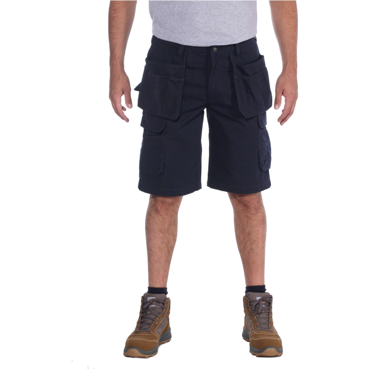 Robuste Flex®-Arbeitsshorts mit entspannter Passform aus Ripstop-Cargo, mehrteilig