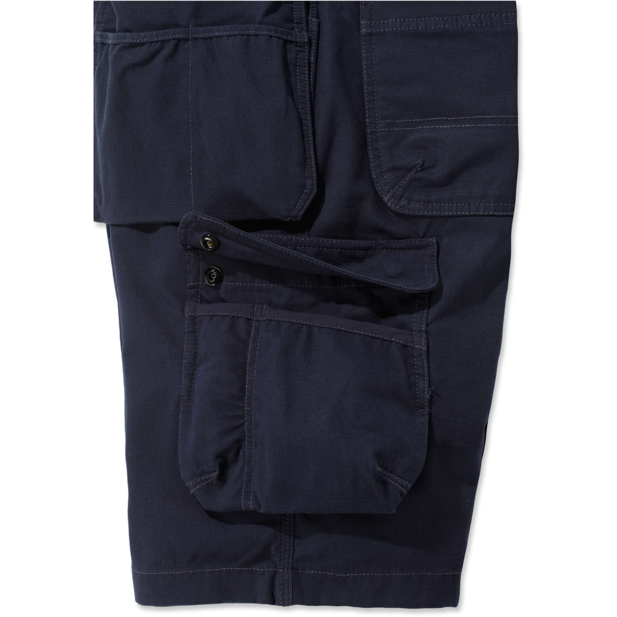 Robuste Flex®-Arbeitsshorts mit entspannter Passform aus Ripstop-Cargo, mehrteilig