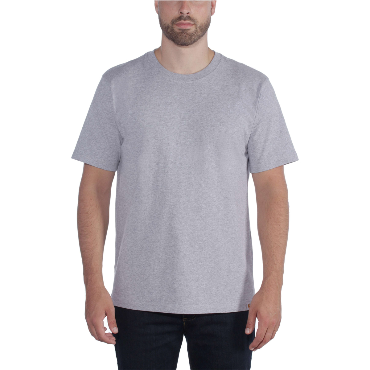 Schwergewichtiges Kurzarm-T-Shirt mit entspannter Passform