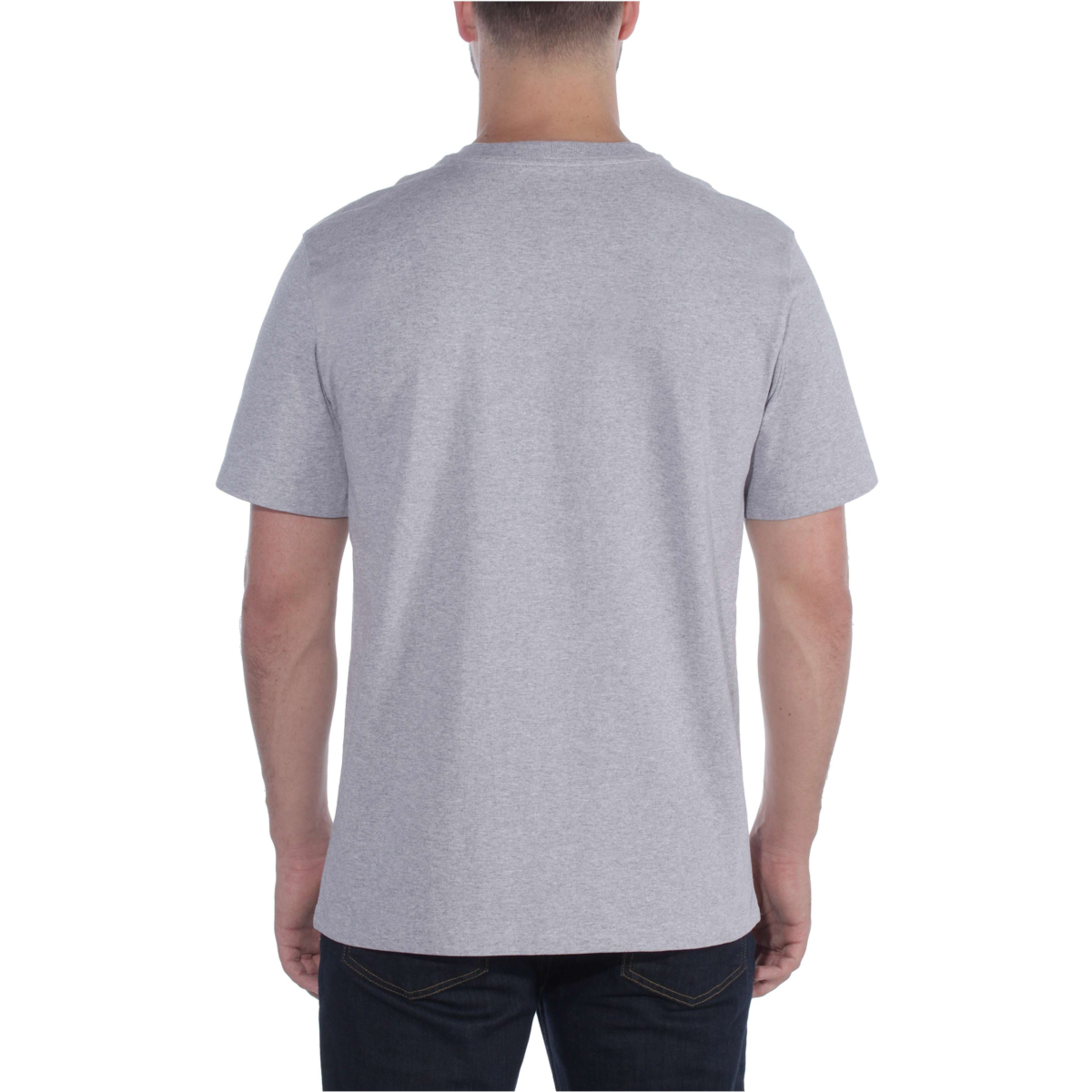 Schwergewichtiges Kurzarm-T-Shirt mit entspannter Passform