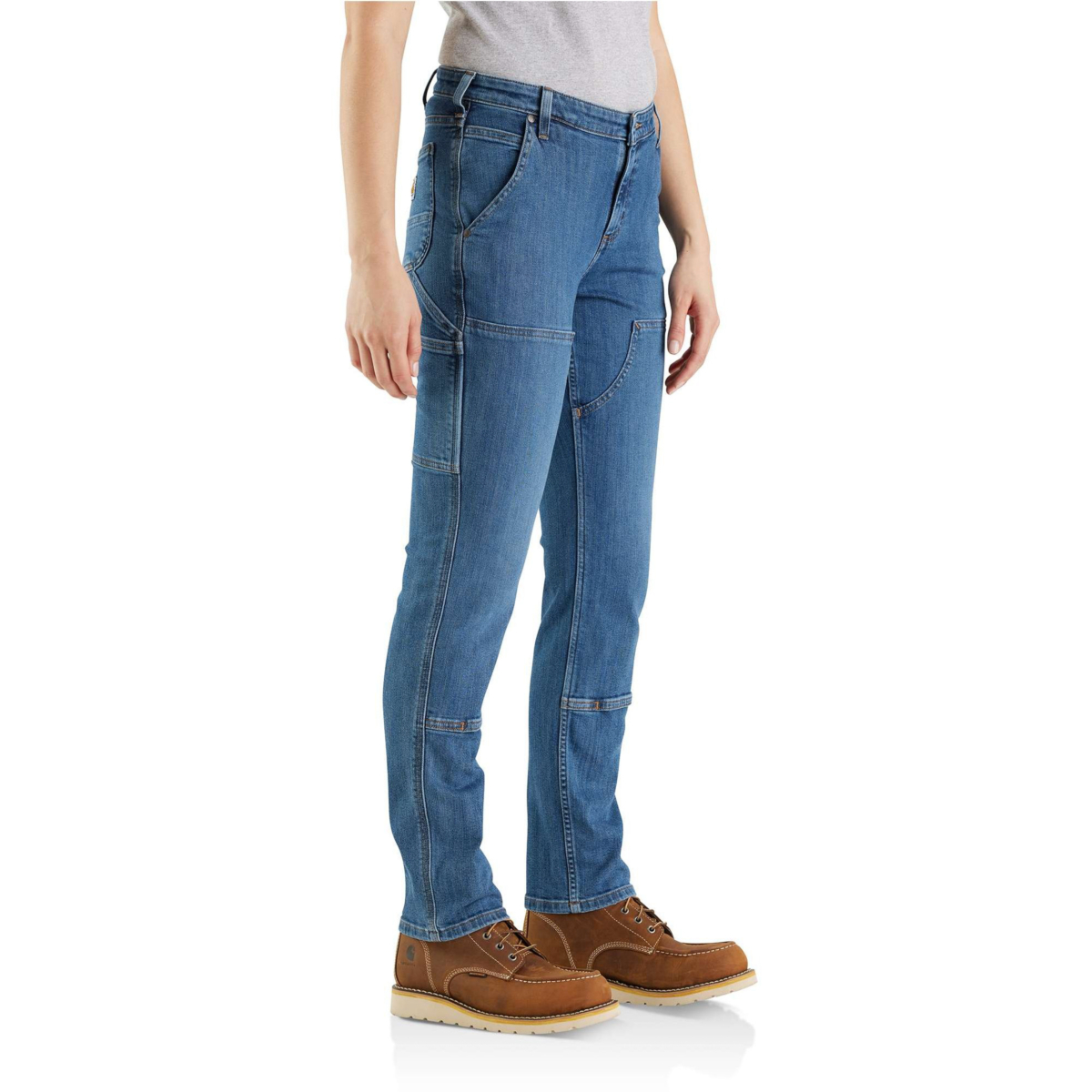 Robuste Flex®-Jeans mit entspannter Passform und doppelter Vorderseite
