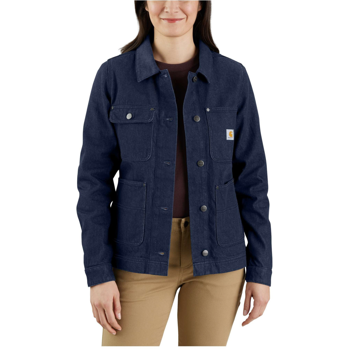Robuste Flex®-Jeansjacke mit entspannter Passform