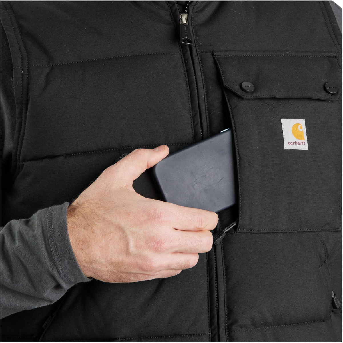 Carhartt Montana isolierte Weste mit lockerer Passform