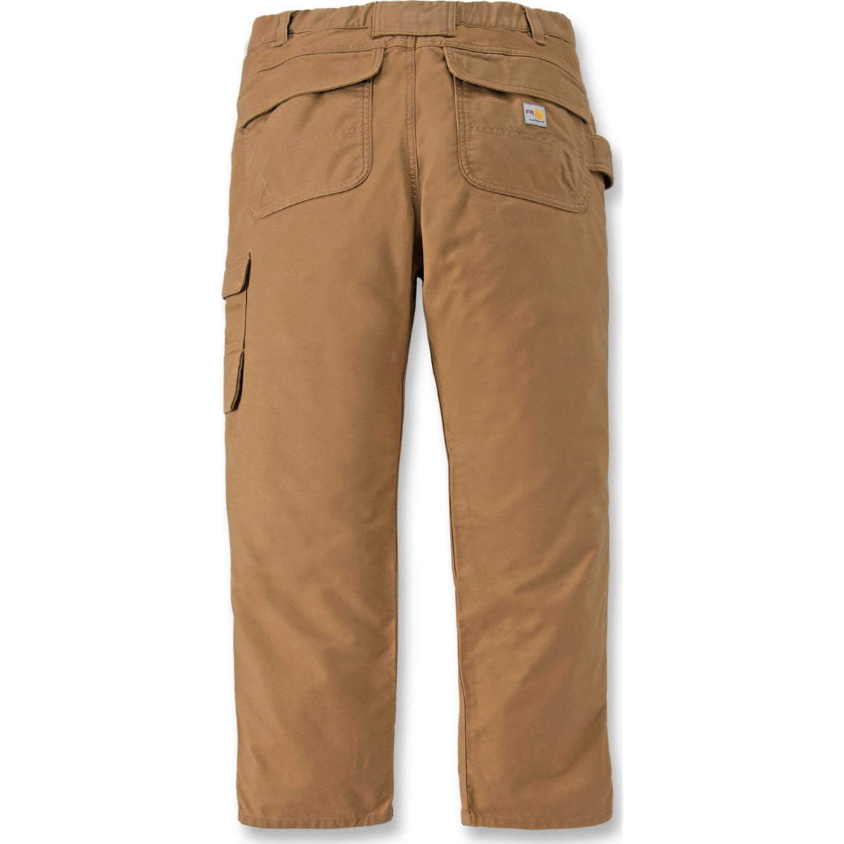 FR Relaxed Straight Steel Rugged Flex™ Canvas Multi-Norm Double-Front Cargo Trousers