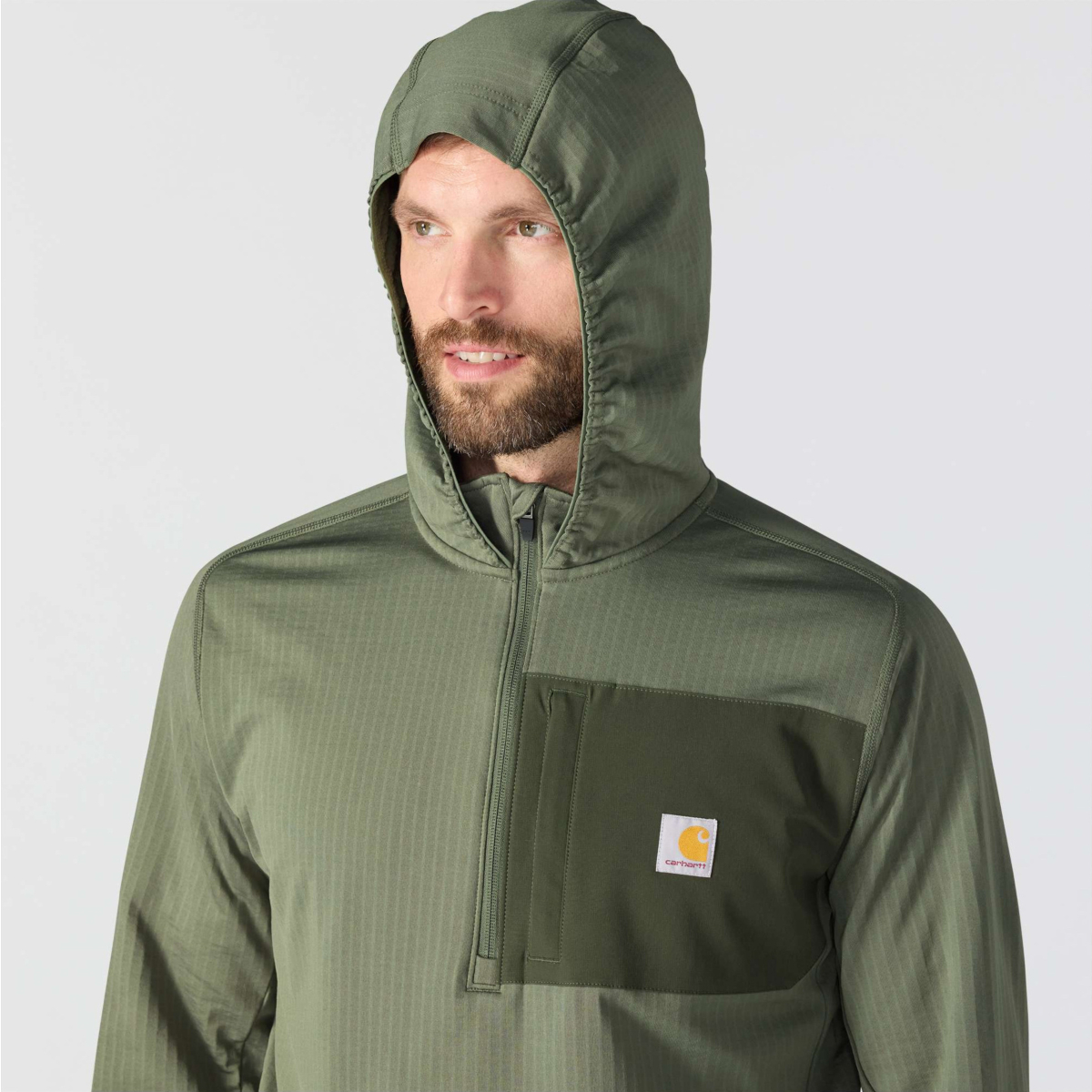 Carhartt Force™ Ironwood Relaxed 1/2-Zip Hoodie