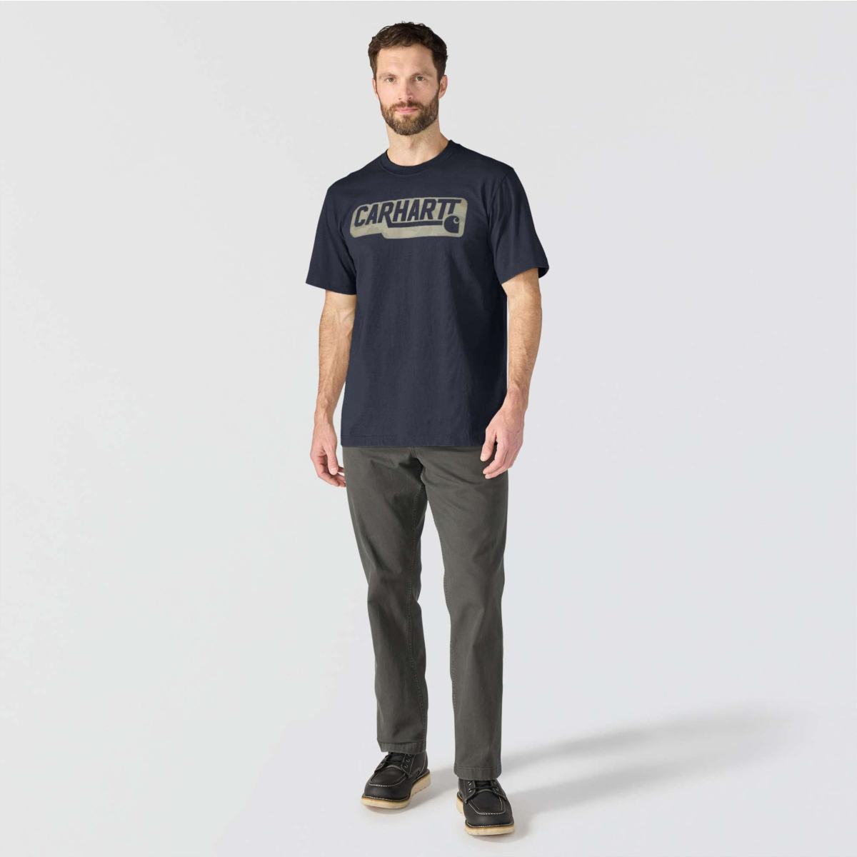Irvine Relaxed Camo Logo T-Shirt