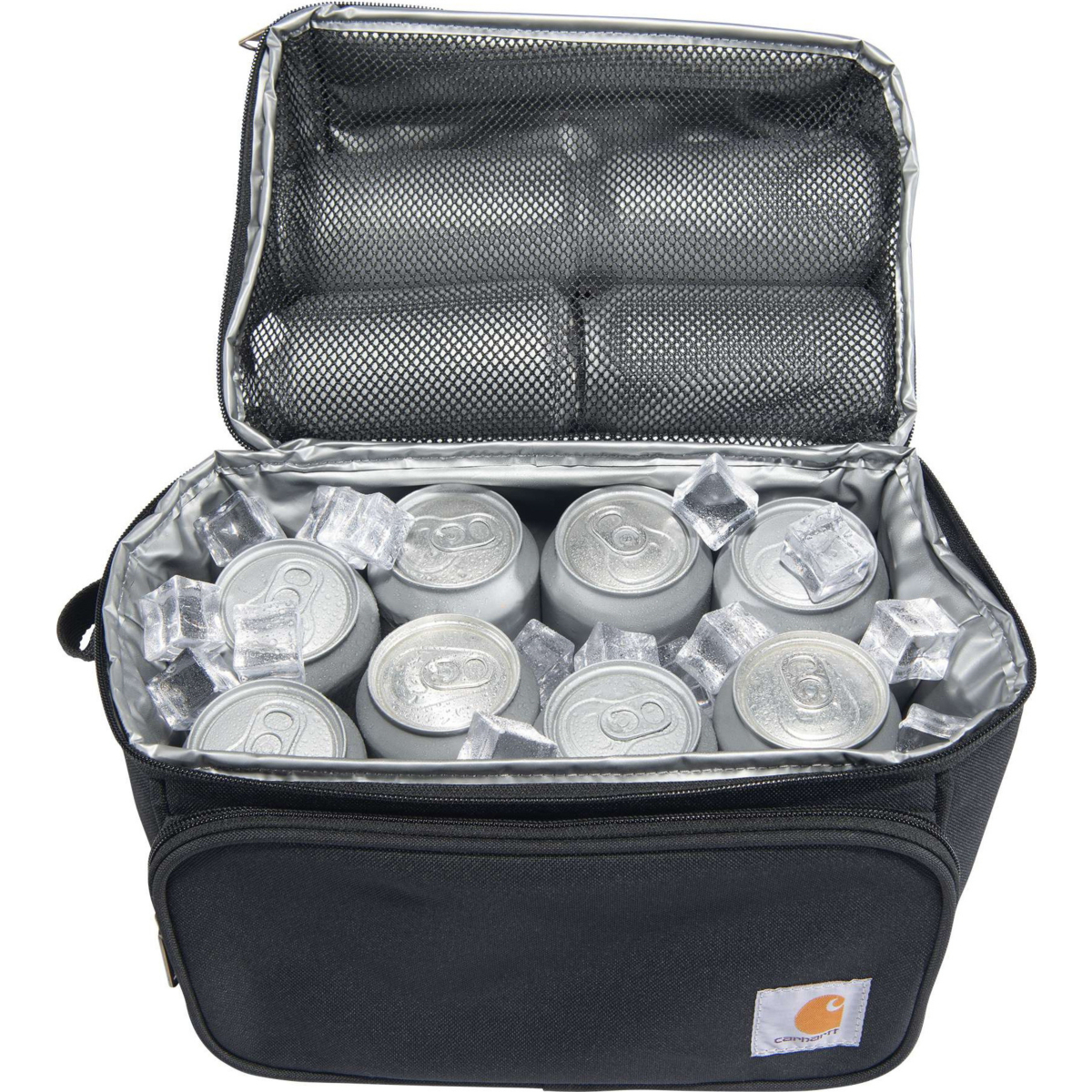 Insulated 12 Can Two Compartment Lunch Cooler