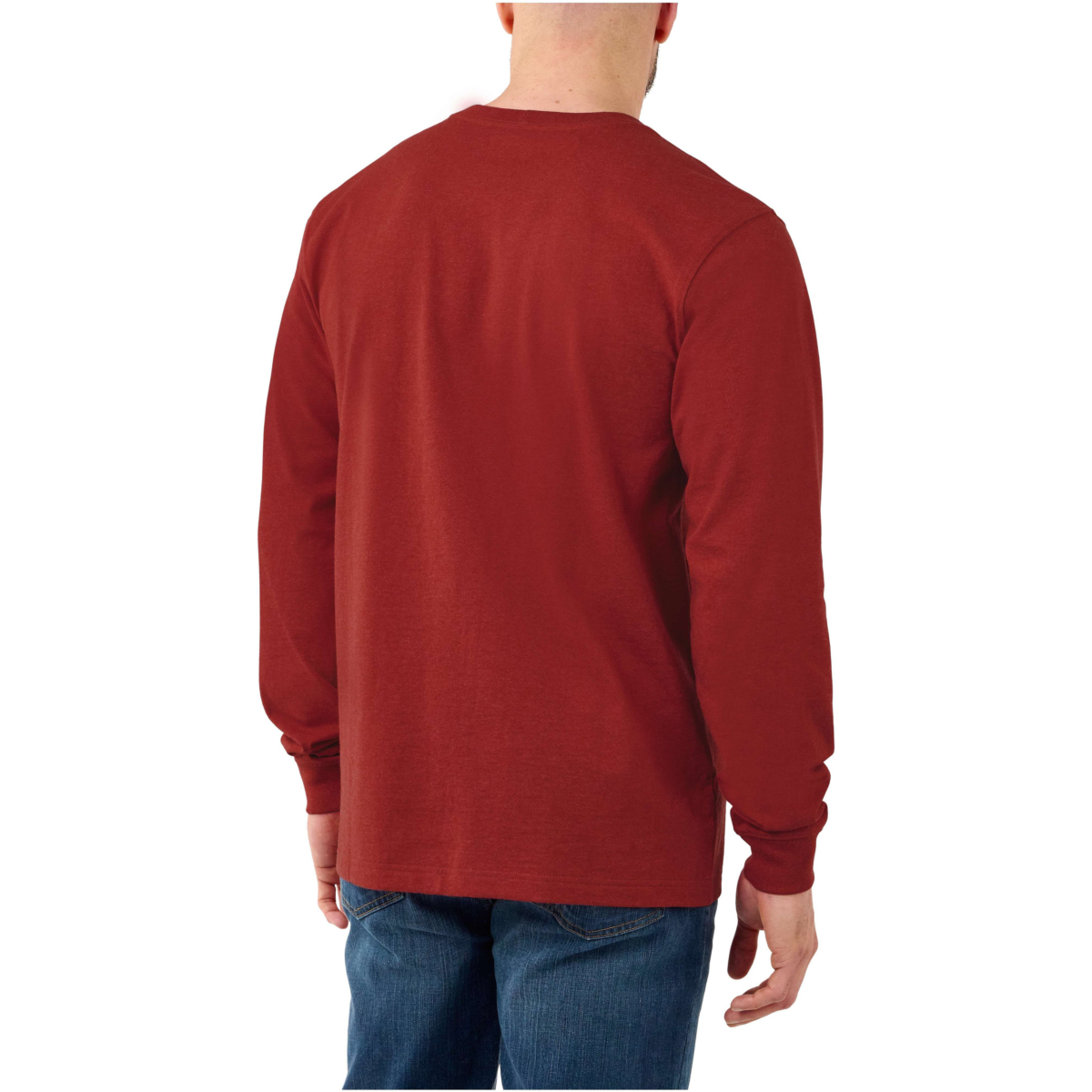 Locker geschnittenes, schweres Langarm-T-Shirt mit Logo-Ärmeln und Grafik