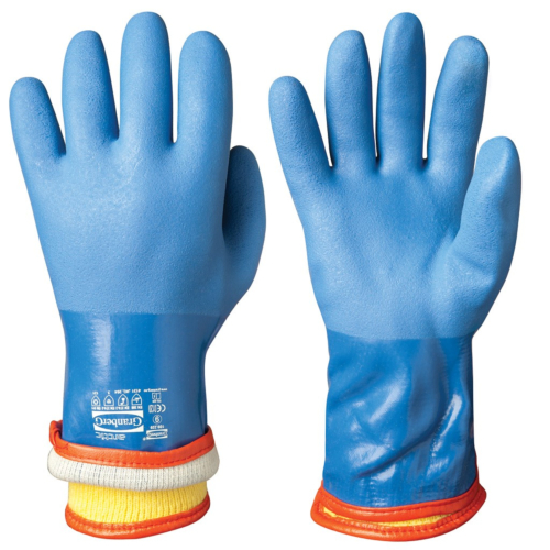 Chemikalienbeständige Vinyl/PVC-Winterhandschuhe Chemstar®, 10 Paar