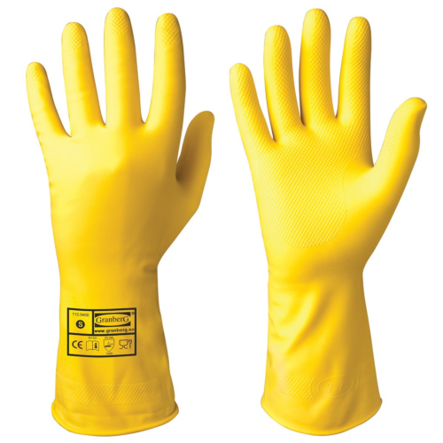 Latex-Haushaltshandschuhe, 12 Paar