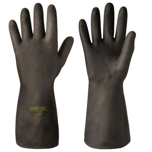 Chemikalienbeständige Neopren-Handschuhe Chemstar®, 6 Paar
