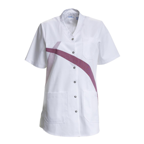 Damentunika m. Baumwolle innen, Agave